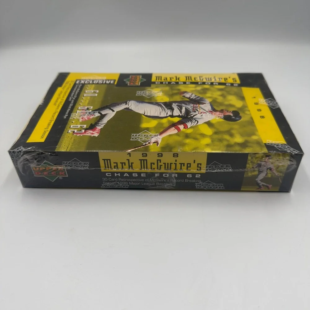 1998 Upper Deck Mark McGwire Chase for 62 Factory Sealed 30 Card Set MLB